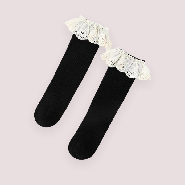 BABY SOCKS - Alice High Knee Knit Socks